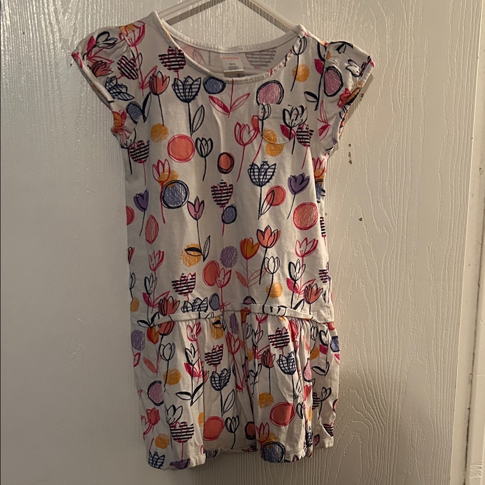 Gymboree Kids Dress with Colorful Floral Print